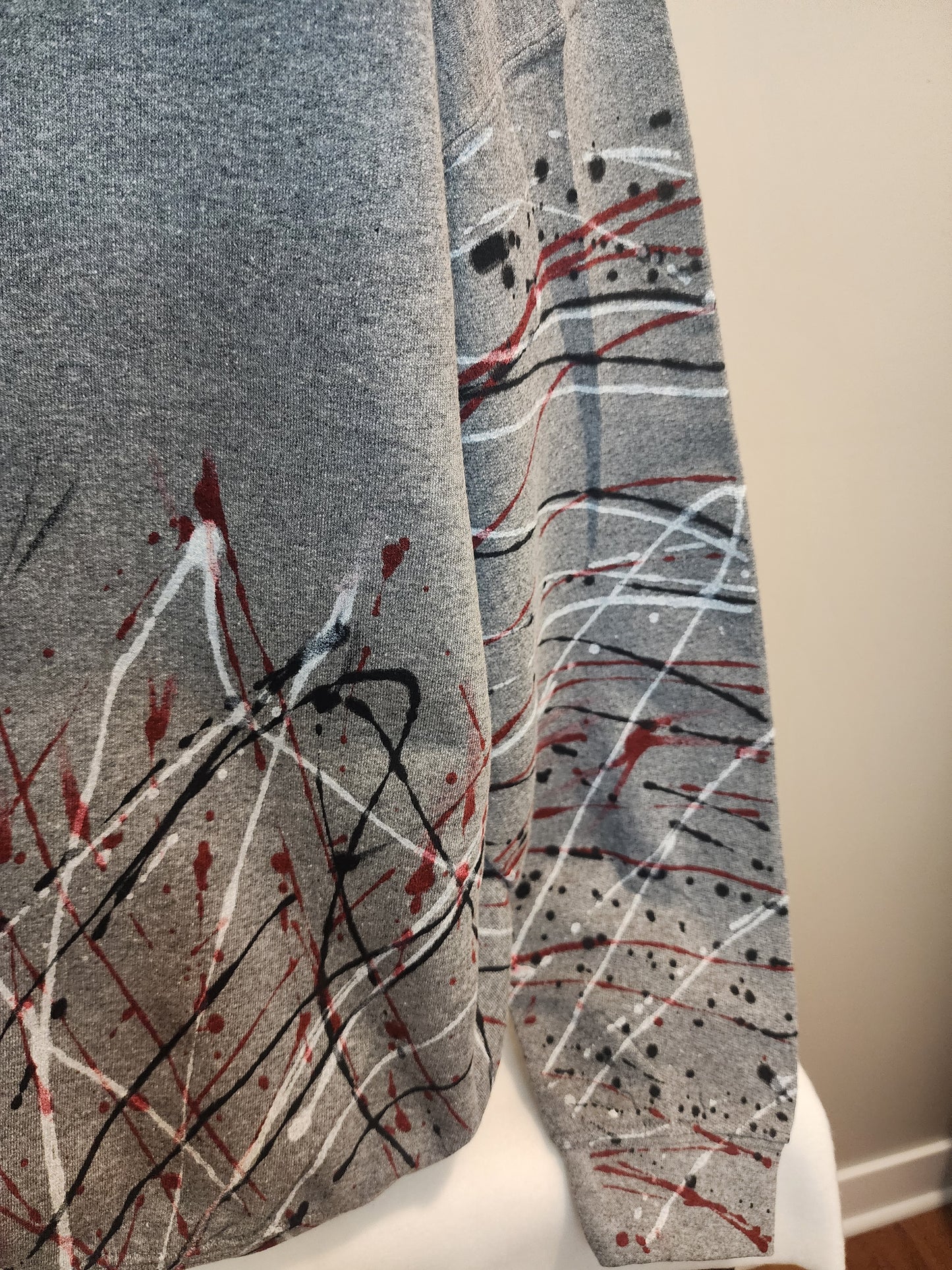 Handpainted Custom Zodiac Teddy Bear Hoodie