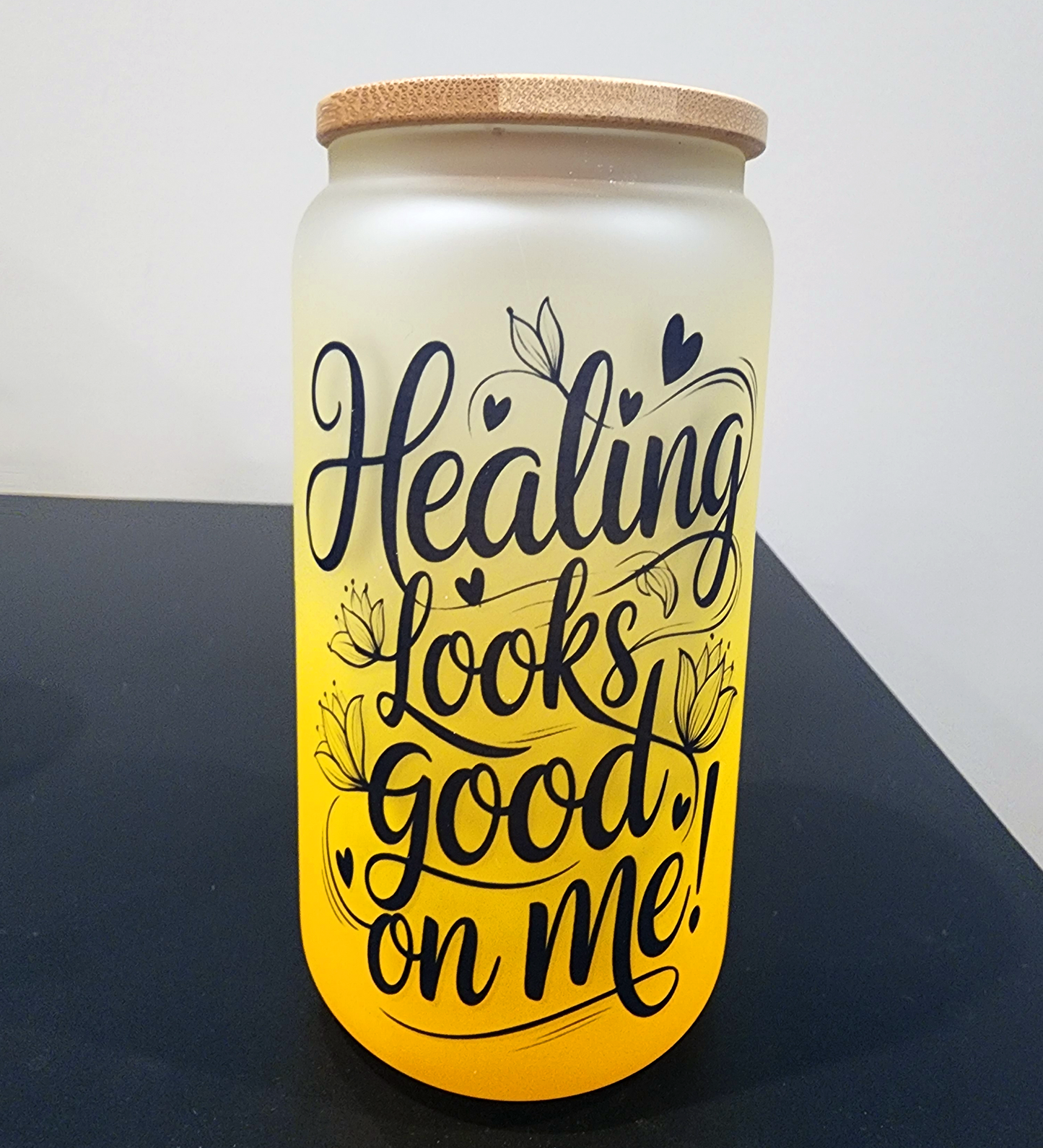 Glowing and Growing Glass Tumblers Collection