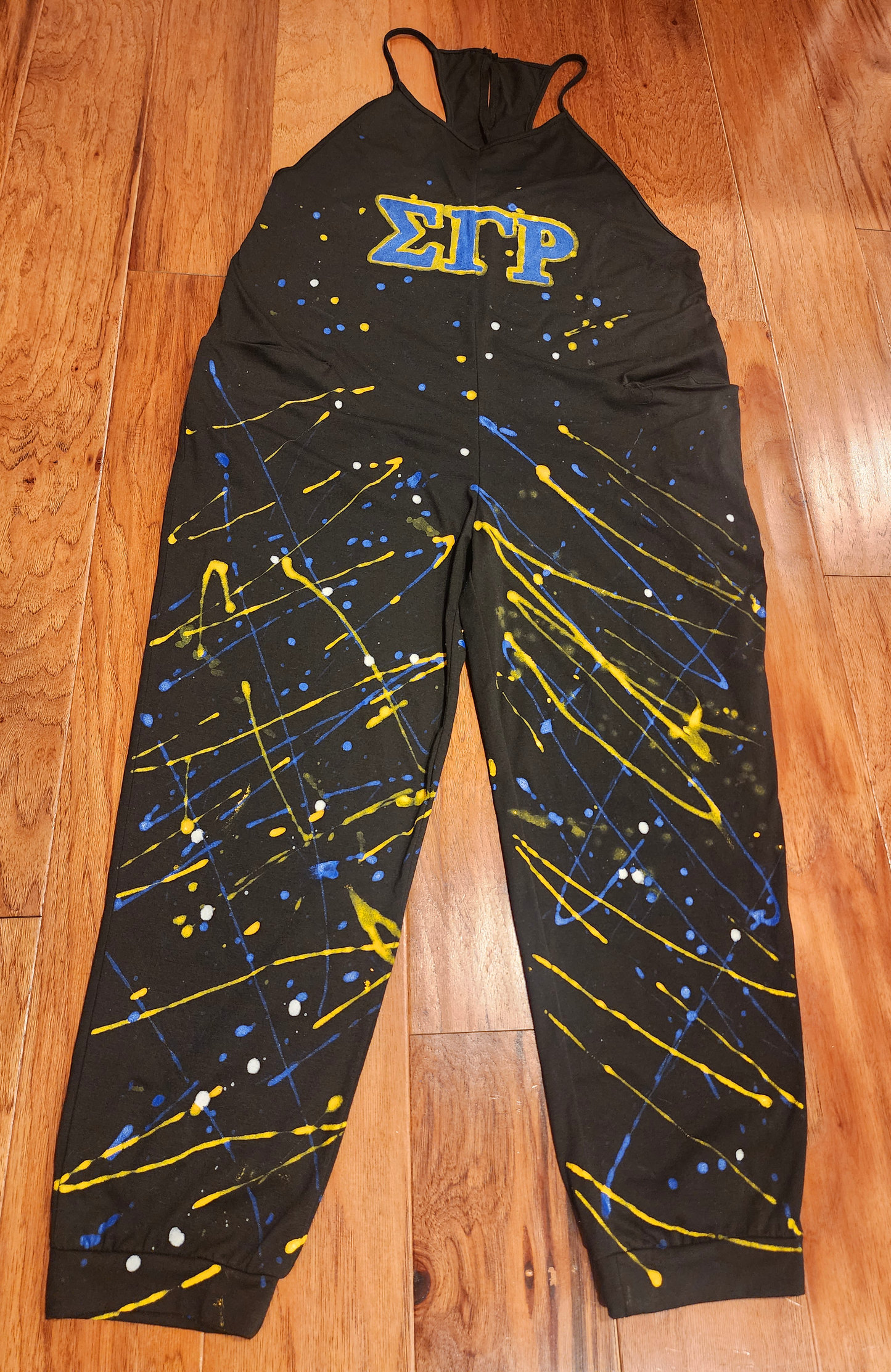 Custom Handpainted Jumpsuit