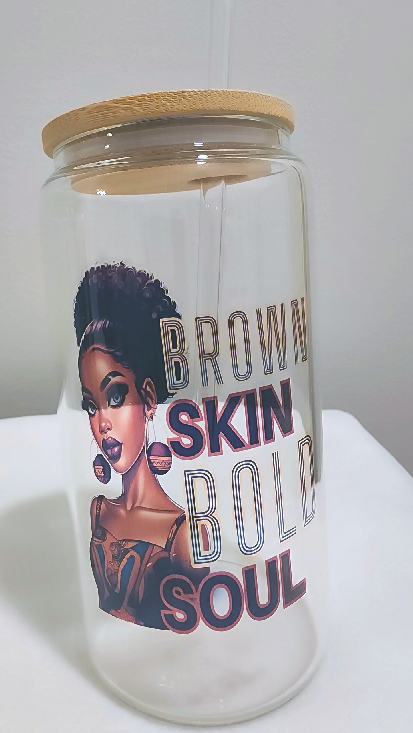 Brown Girl Glass Tumblers Collection