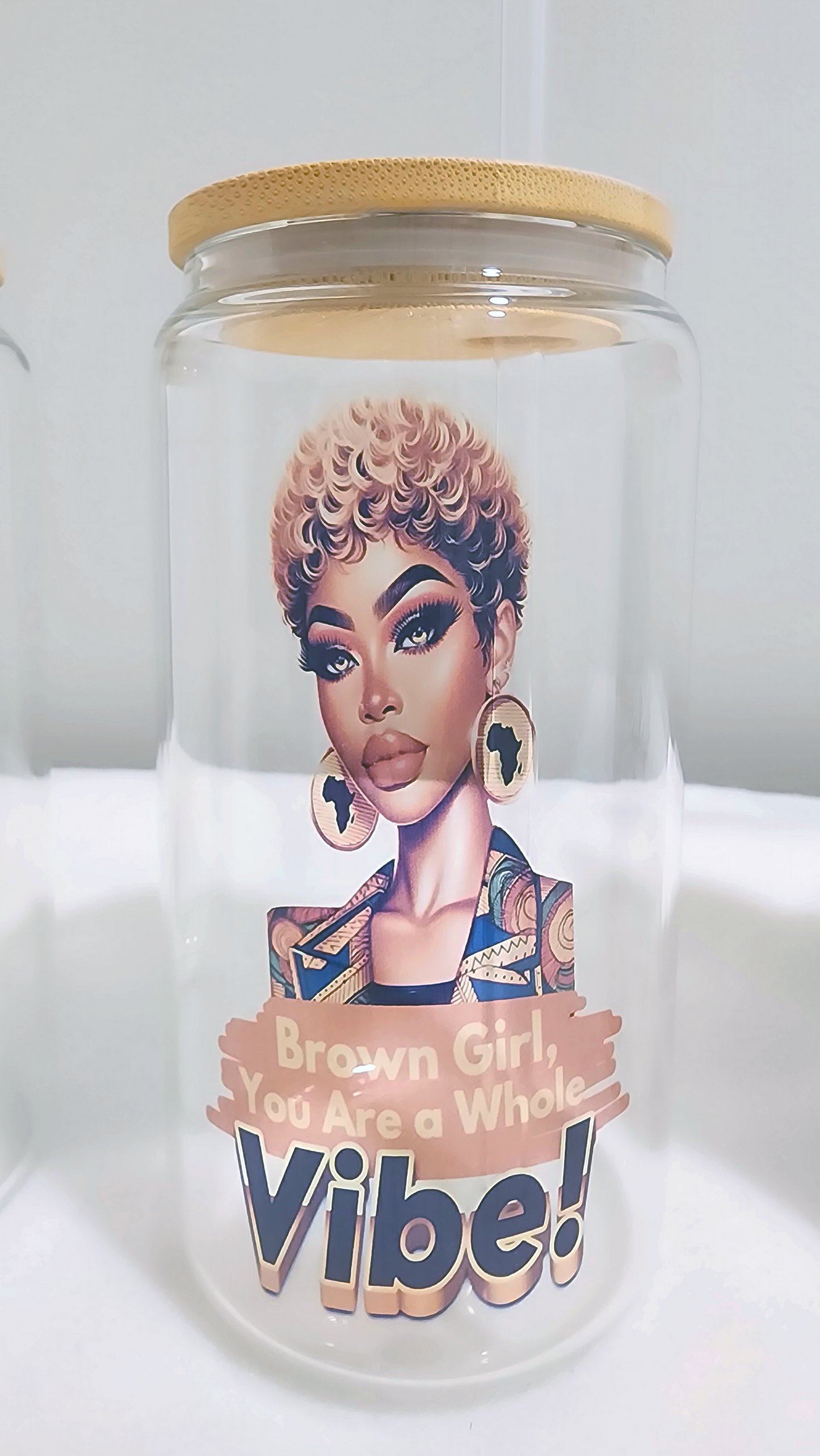 Brown Girl Glass Tumblers Collection