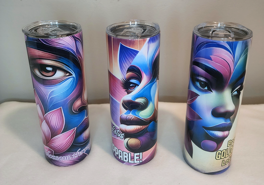 Lotus Affirmation Tumblers