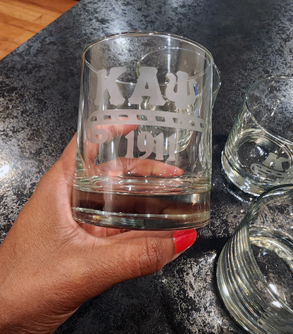 Custom Etched Wine Glasses