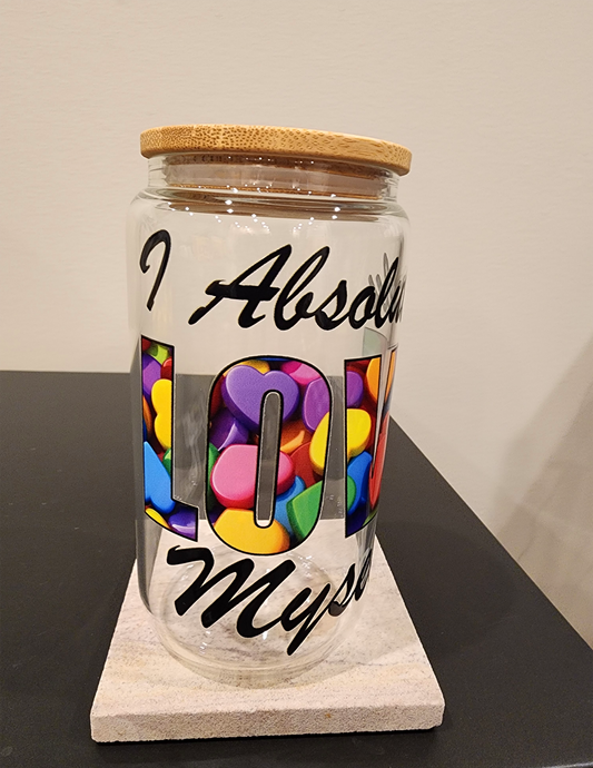 Self-Love Glass Tumbler and Journal
