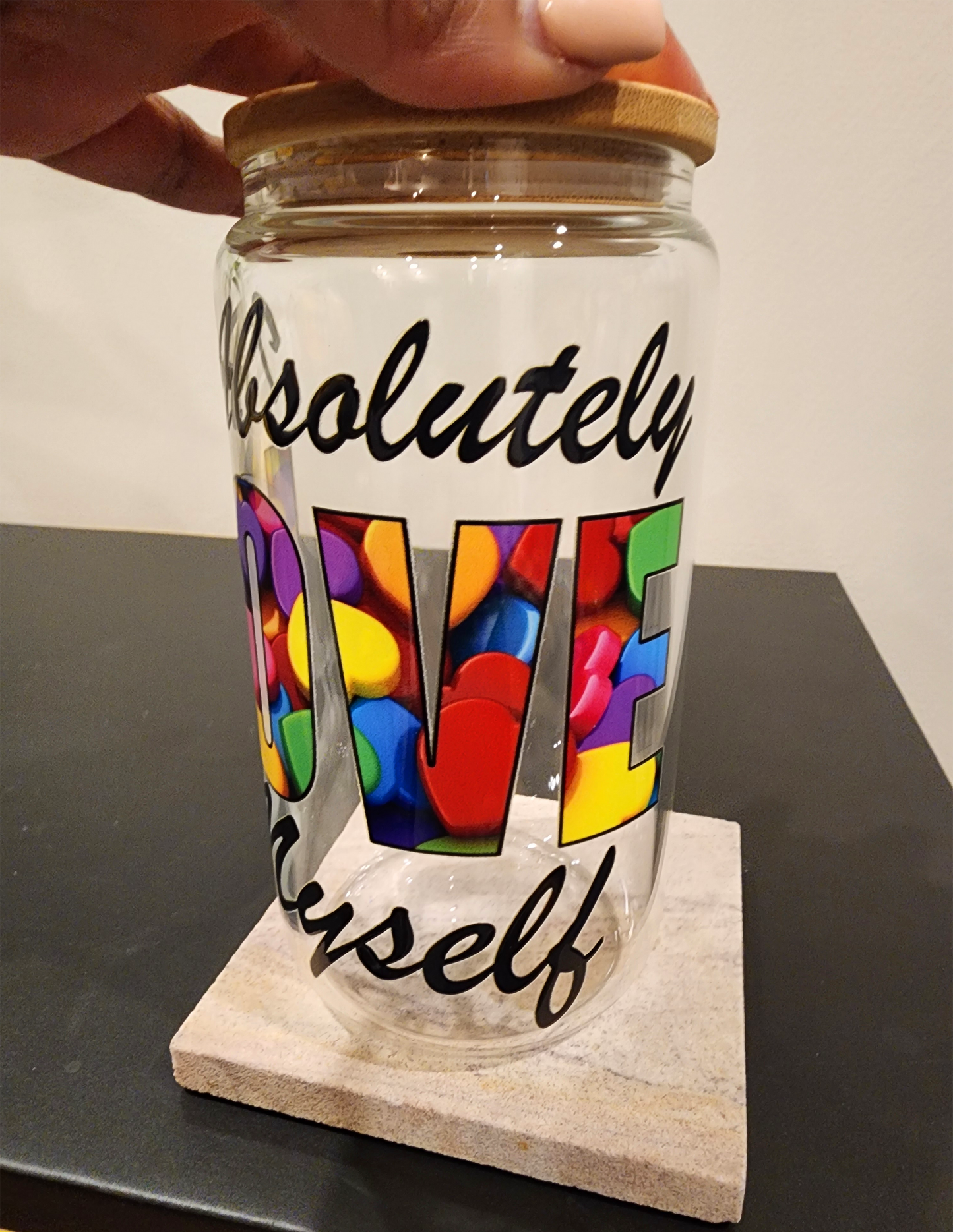 Self-Love Glass Tumbler and Journal